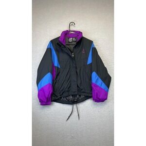Vintage Frank Shorter Jacket Womens Small GORE-TEX Windbreaker Colorblock 90s